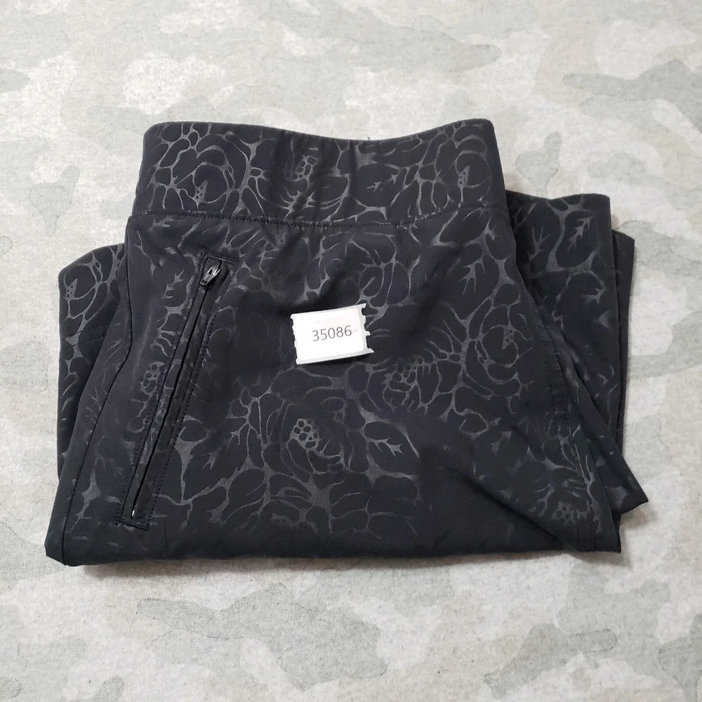 Orvis Skort Womens Large Black‎ Lightweight Tennis Golf Outdoors Hiking
